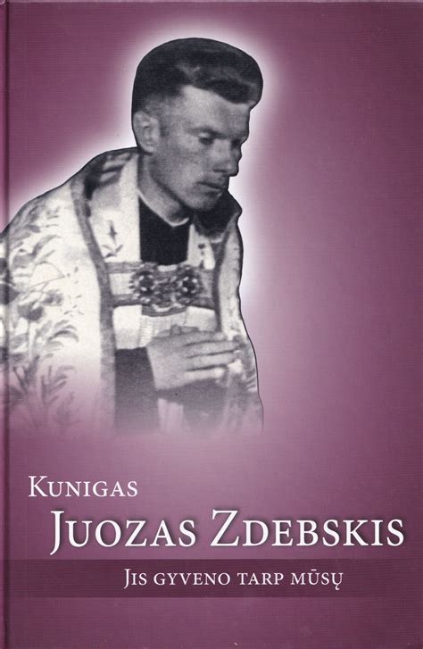 Kunigas Juozas Zdebskis jaunystėje