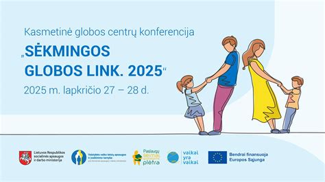 šeima su globos centru