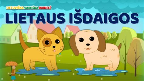 Vaikiškos dainelės su animacija