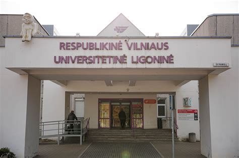 Istorinė Vilniaus miesto universitetinės ligoninės nuotrauka