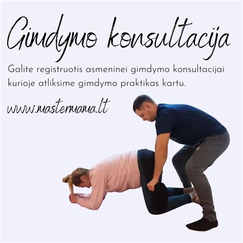 Vaizdinė medžiaga apie įvairius natūralius gimdymo skatinimo metodus