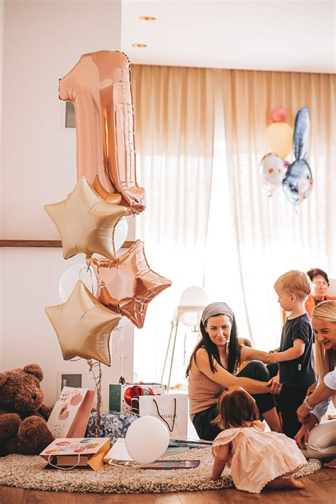 vaiko pirmojo gimtadienio šventė