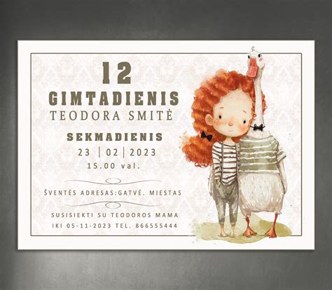 Pavyzdinis gimtadienio kvietimo tekstas