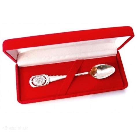 Sidabrinis krikštatėvio šaukštelis