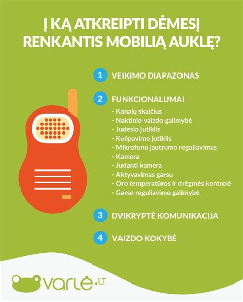 Grafikas su mobilių auklių funkcijomis