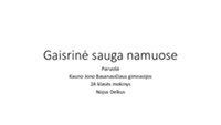sauga namuose