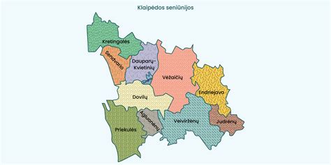 Notarų biurų žemėlapis Klaipėdos ir Kretingos rajone