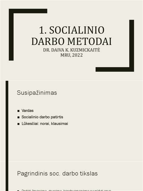 Socialinio darbo svarba visuomenėje