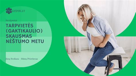 Gleivių kamštis nėštumo metu