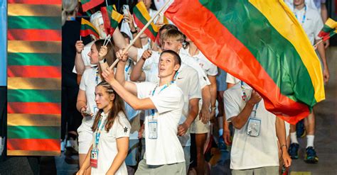 Lietuvos delegacija Europos jaunimo olimpiniame festivalyje
