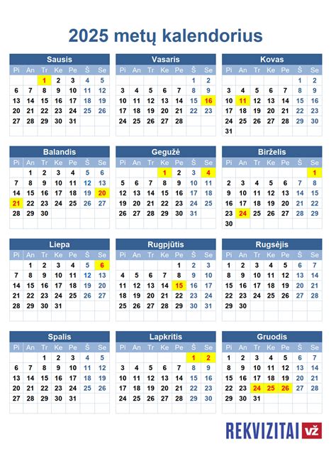 Kalendorius su pažymėta gimimo data