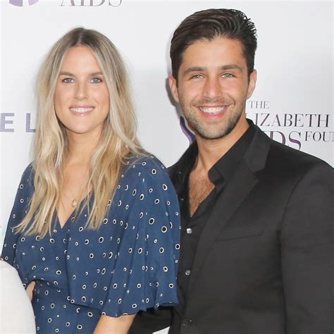 Photo of Josh Peck and his wife Paige O'Brien