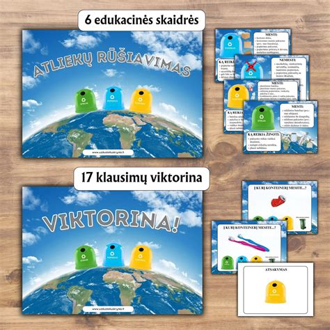 Vaikiškas piešinys apie rūšiavimą