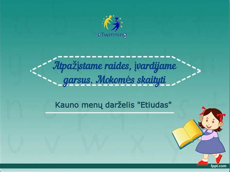 vaikai mokosi skaityti ir rašyti