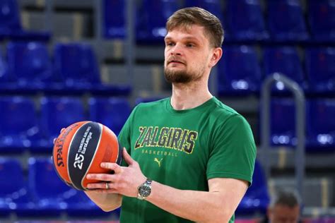 Tautvydas Sabonis treniruojantis