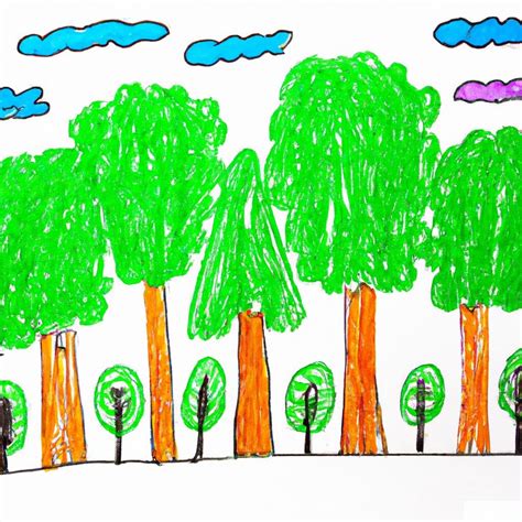 Tremties vaikų piešiniai