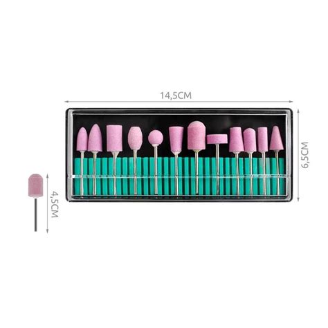 įvairūs švelnūs antgaliai vaikų nagų frezai