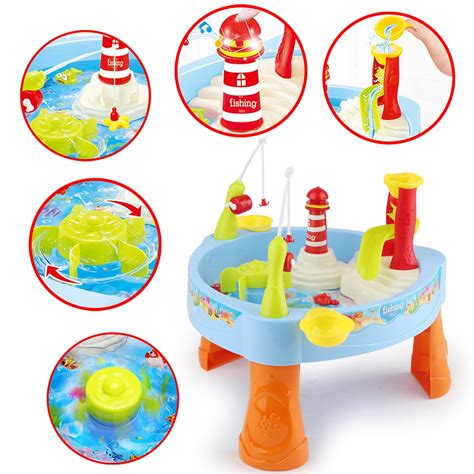 Vaiko žaidimas su smėlio dėžute