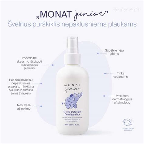 vaikų plaukų priežiūros priemonės