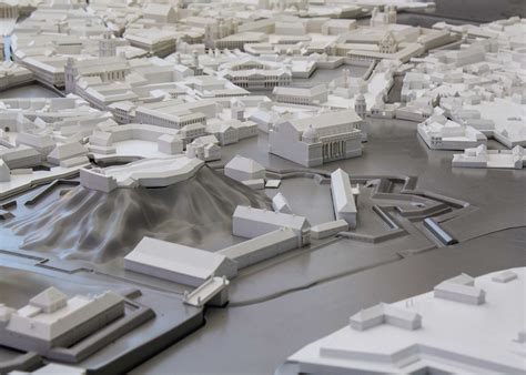 Utenos miesto maketas, sukurtas vaikų