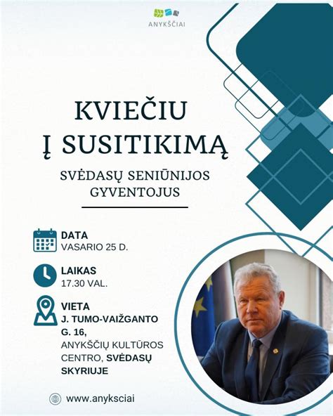 Anykščių rajono mero Kęstučio Tubio portretas