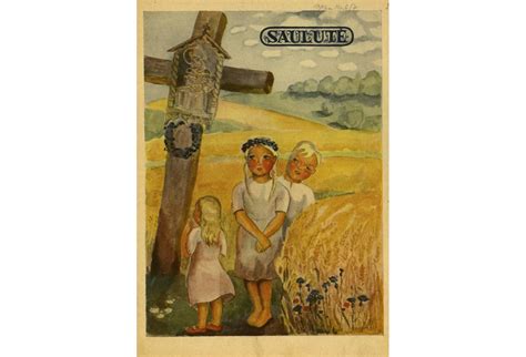 Lietuvių išeivijos vaikų knygos iliustracija