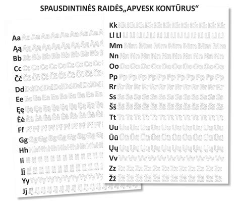 abėcėlės raidės ant kortelių
