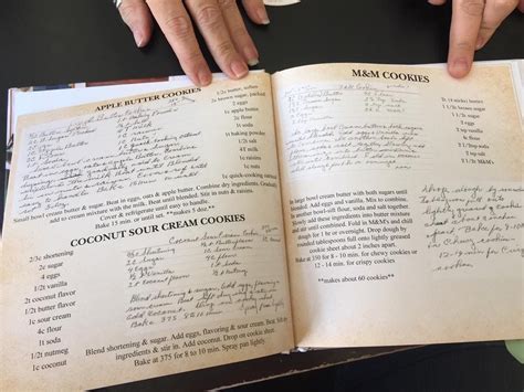 Handwritten Moldovan recipe book