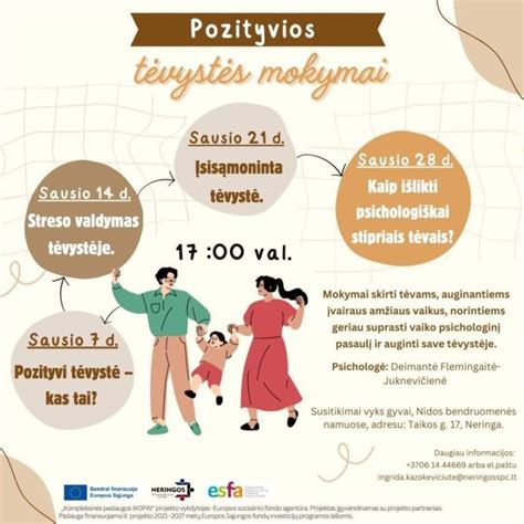 Infografika: Pozityvios tėvystės principai
