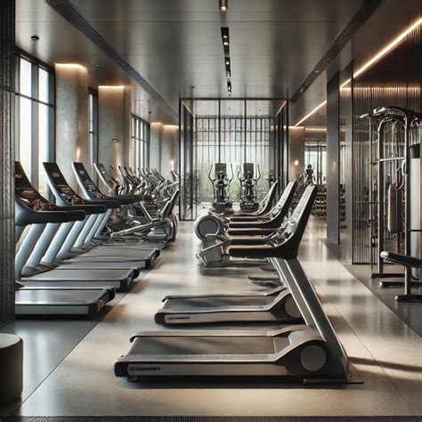 Modernūs treniruokliai sporto klube