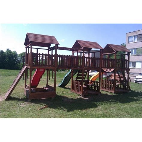 Modulinė žaidimų aikštelės konstrukcija