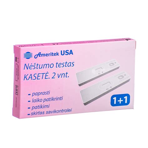 Nėštumo testas su dviem brūkšneliais