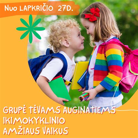 ikimokyklinio amžiaus vaikų grupė