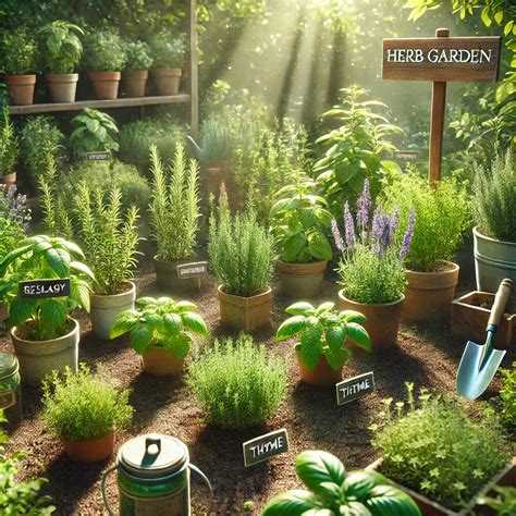 Įvairūs prieskoniniai augalai