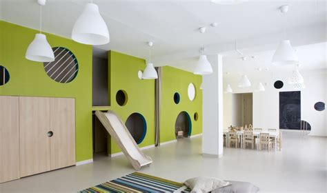 Vaikų darželio grupės interjeras