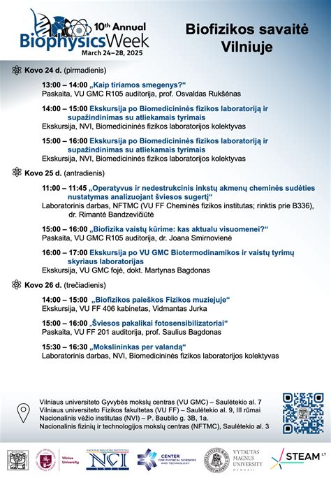 Biofizikos tyrimų iliustracija