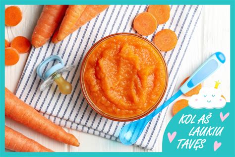 įvairios kūdikio daržovių ir vaisių tyrelės