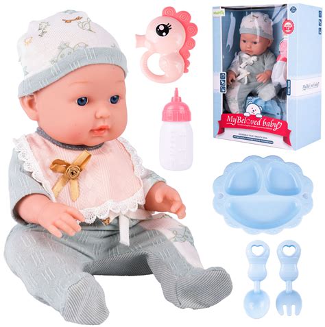 lėlė kūdikis su priedais
