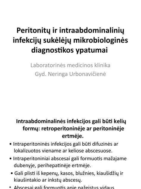 Infekcijų sukėlėjų pavyzdžiai