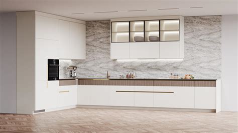 Virtuvės fasadų medžiagų įvairovė