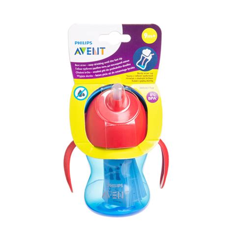 Philips Avent lenkiamo puodelio su šiaudeliu įvairios spalvos