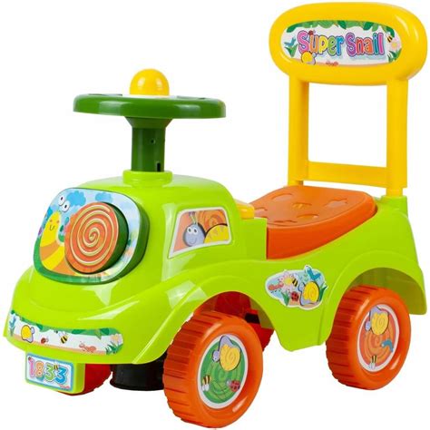 vaikiška paspiriama mašinėlė su plačiais ratais