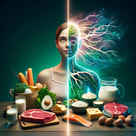 Infografika su vitamino B12 svarba kraujodarai ir nervų sistemai