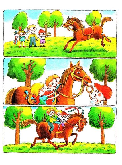 šešių paveikslėlių seka