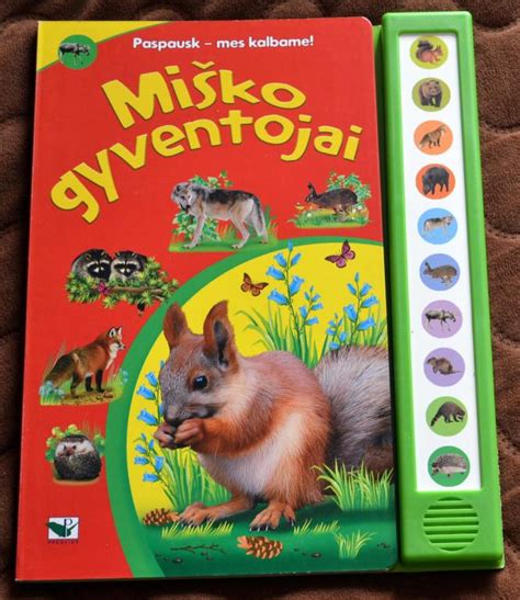 knyga su garsais vaikams