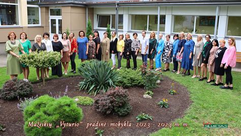 Mokytojai aptaria ugdymo planą