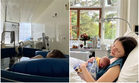 šeima su naujagimiu ir tėčiu