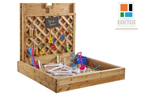 Įvairių formų ir dydžių smėlio dėžės