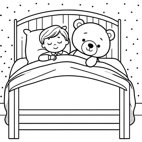 vaikas miega su meškiuku