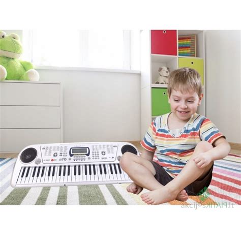 vaikiško pianino klaviatūra su 37 klavišais